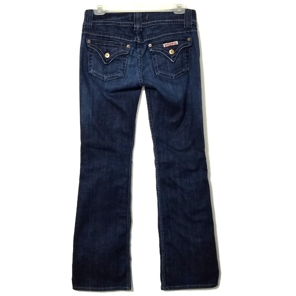 Hudson Signature Bootcut Jeans Dark Wash SZ 28 - Picture 4 of 8